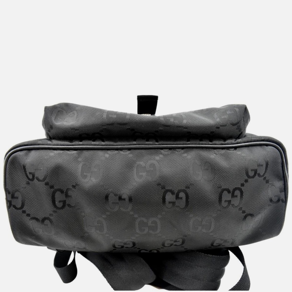 GUCCI GG Off The Grid Black Backpack with Monogram Pattern - Picture 10 of 11